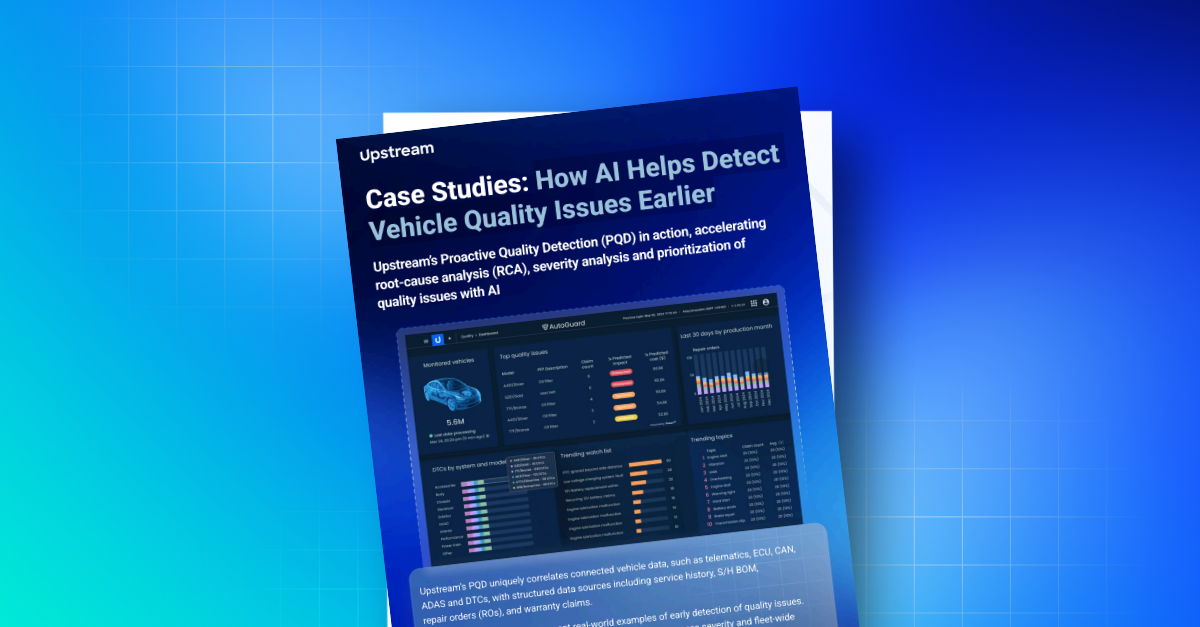 How AI Helps Detect Vehicle Quality Issues Earlier