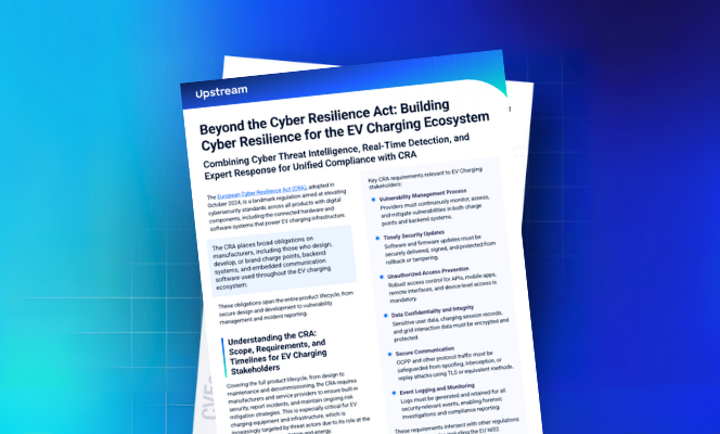 Beyond the Cyber Resilience Act: Building Cyber Resilience for the EV Charging Ecosystem