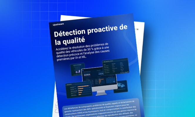 Détection proactive de la qualité