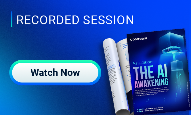 The AI Awakening: Findings from Upstream’s 2026 Automotive Cyber Report